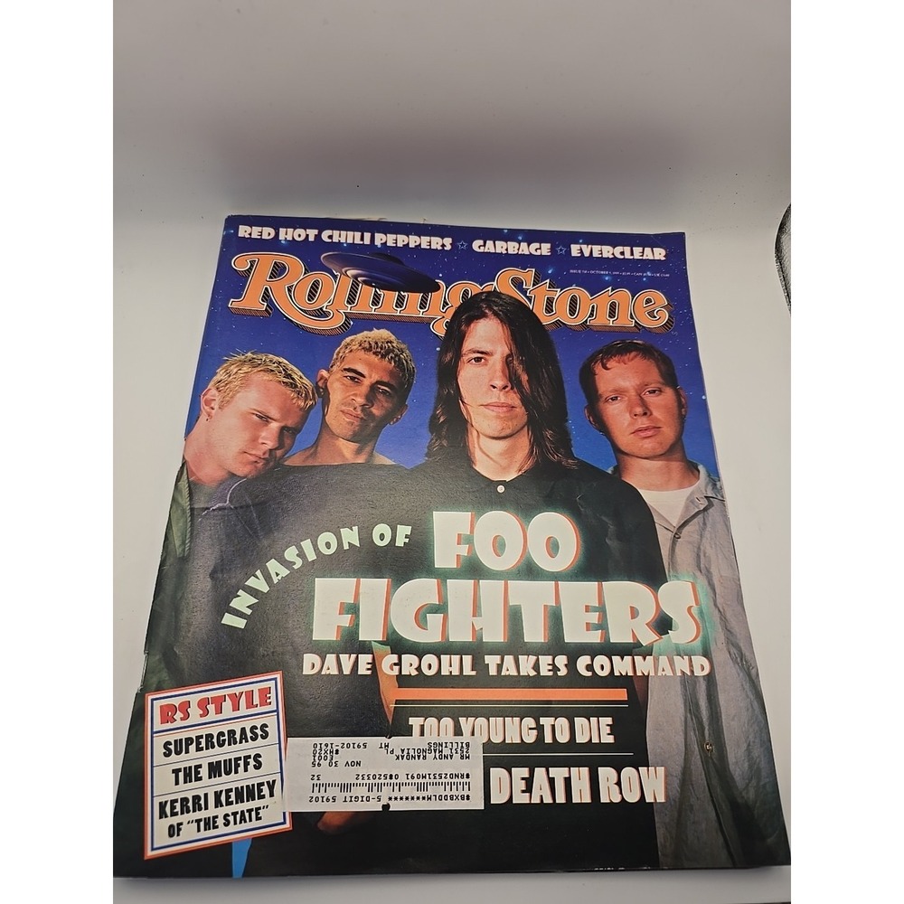 Rolling‎ Stone Magazine Issue 718 October 5 1995 Foo Fighters